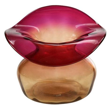 Libbey Amberina Glass Bud Vase Sold At Auction On 23rd April Bidsquare