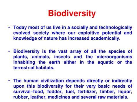 Ppt Biodiversity Powerpoint Presentation Free Download Id9725606