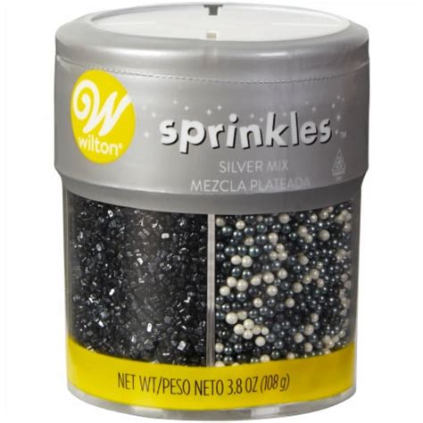Wilton Sprinkles Silver Mix 38 Oz Fred Meyer