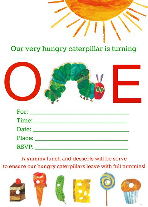 It's a total of 96 pages (includes color & b/w), with a variety of fun activities! Hungry Caterpillar Printables - ClipArt Best