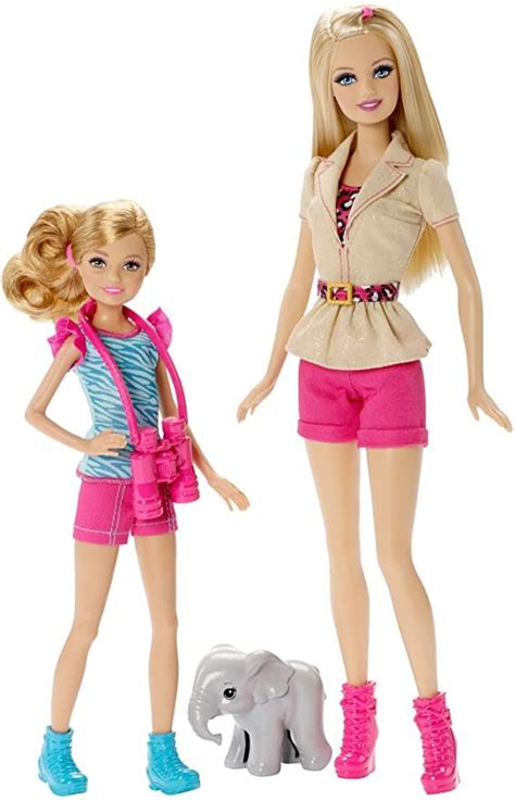 Barbie Sisters Safari Fun Barbie And Stacie Doll 2 Pack