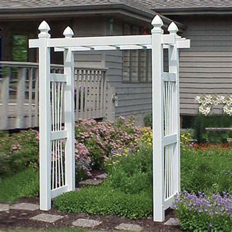 If you are 18 and above, please. Dura-Trel 7-ft W x 7.6-ft H White Garden Arbor at Lowes.com