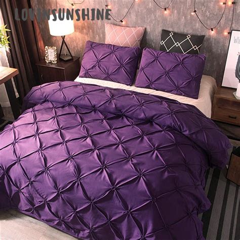 King Size Comforter Sets Purple Brenna Purple 7 Pc King Comforter Set