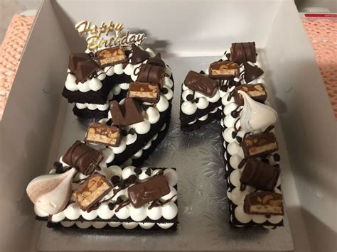 Number birthday cakes number cakes tasty chocolate cake. Number Monogram Cake, Food & Drinks, Baked Goods on Carousell