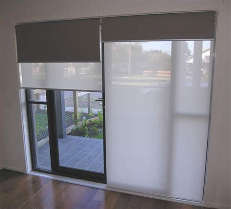 Most doors don't have they are available in a wide range of fabrics and some coordinate with roller shades (see links below). Double Roller Blinds, Holland Blinds Online, dual roller ...