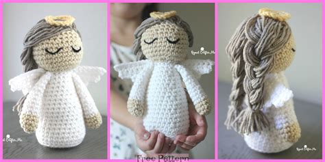 Cute Crocheted Angel Free Pattern Diy 4 Ever