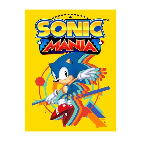 Sonic Mania Poster Sega Shop