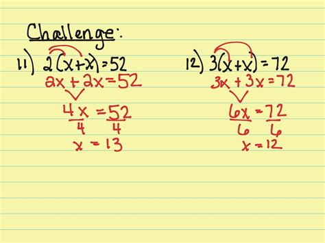 Solving Equations With Multiplying And Dividing Math Algebra