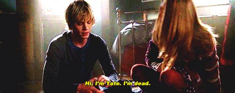 But one moment in particular had violet (taissa farmiga) and tate. Pareja que compró mansión de American Horror Story viven ...