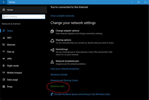 Then, click the change button near the network icon. How to Reset Network Settings to Fix Internet Connection