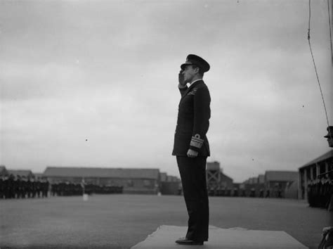 Photo Louis Mountbatten Inspecting Royal Navy British Army And