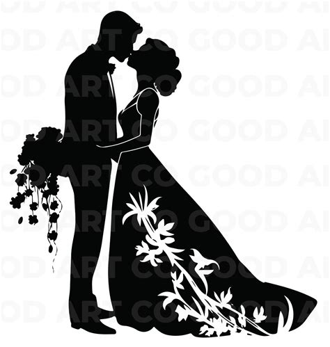 Wedding Svg Bride And Groom Svg Newlyweds Svg Married Etsy Uk