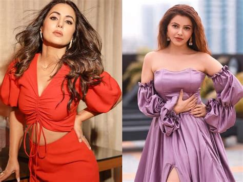 tina dutta hina khan to rubina dilaik these tv actress are very bold and glamorous in real life