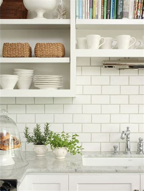 Dress Your Kitchen In Style With Some White Subway Tiles