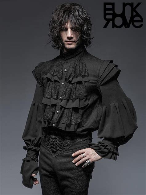 Male Goth Victorian B Squeda De Google Gothic Fashion Men Gothic Shirts Vampire Fashion