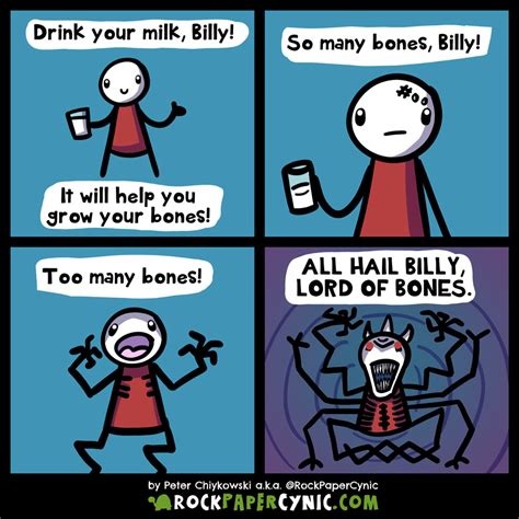 Drink Your Milk Billy A Rock Paper Cynic Comic