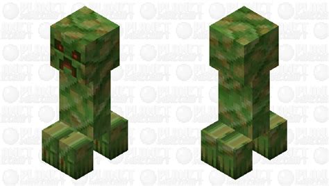 Realistic Creeper Minecraft Mob Skin