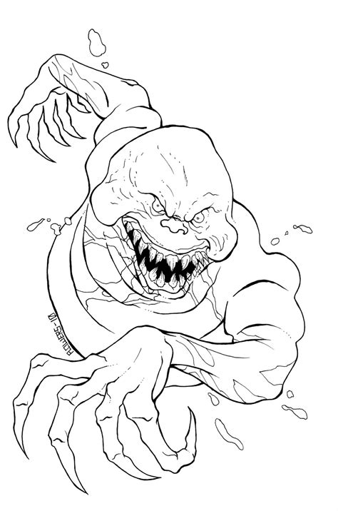 Creepy Printable Coloring Pages