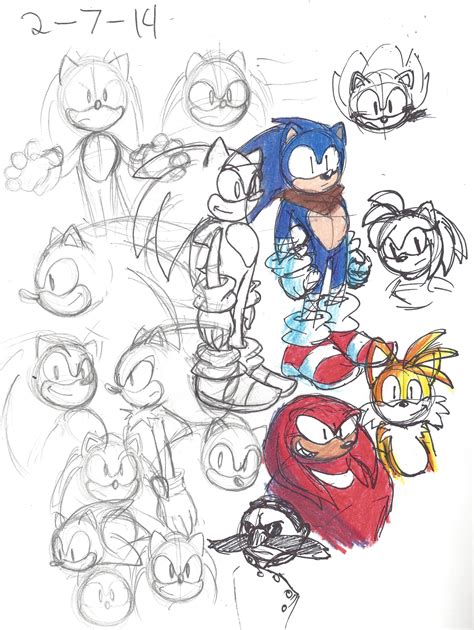 Sonic Sketch 10 By Eppoif1 On Deviantart