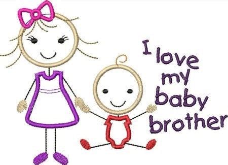 Use these my brother clipart. Stick figures I love my big sister I love my baby brother