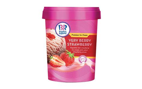 Baskin Robbins Premium Ice Cream Very Berry Strawberry Cup Millilitre Gotochef