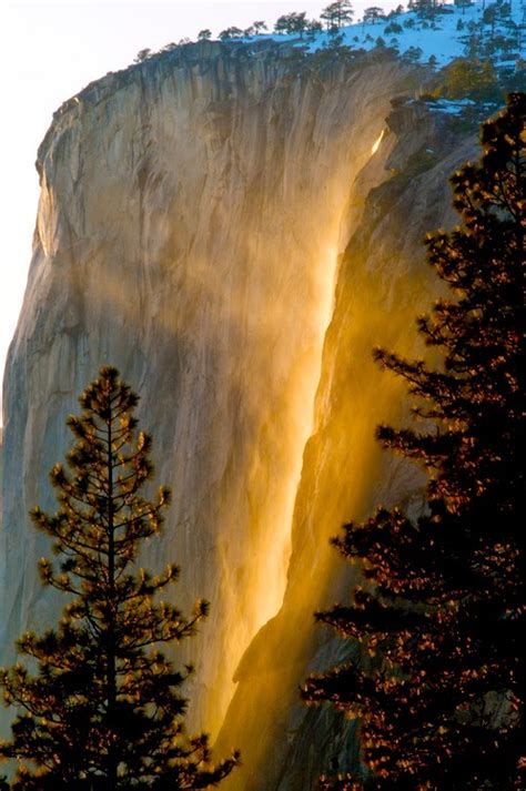 Stamp My Passport The Golden Firefall Horsetail Fall Yosemite