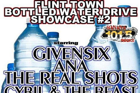 Flint Town Bottled Water Drive Showcase 2