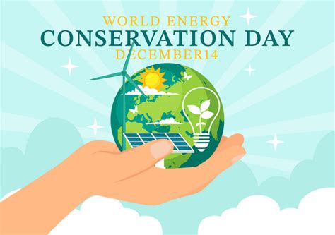 Best National Energy Conservation Day Illustration Download In Png