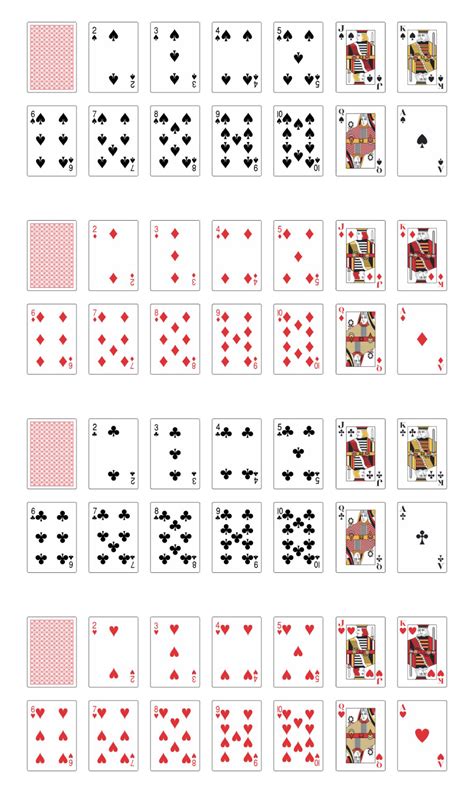 7 Best Printable Mini Deck Of Playing Cards Pdf For Free At Printablee