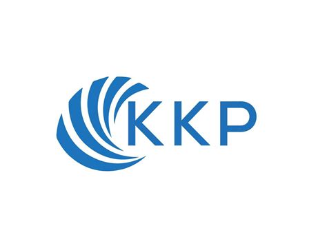 Kkp Abstract Business Growth Logo Design On White Background Kkp