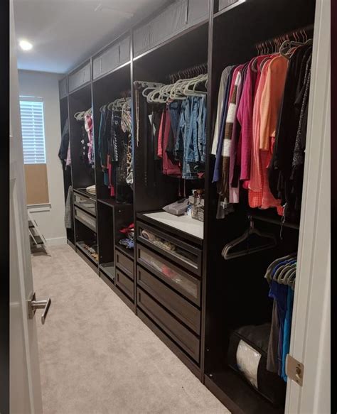 I actually diyed one myself out of ikea bookshelves i had and their komplement interior rails cause i was so desperate and so over those mobile racks that fell apart if you put more than say three pairs of pants on it. Ikea Pax Planner | Pax planner, Ikea pax, Wardrobe storage
