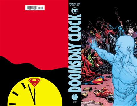Doomsday Clock 9 Dc Comics 1st Print Excelsior Bin Free Shipping Free