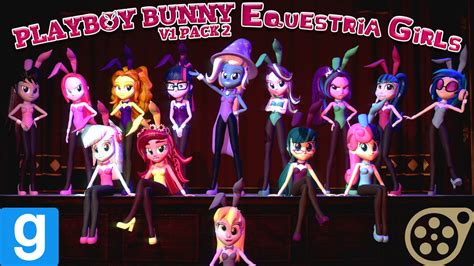 Sfmgmod Playboy Bunny Equestria Girls V1 Pack 2 By Erichgrooms3 On