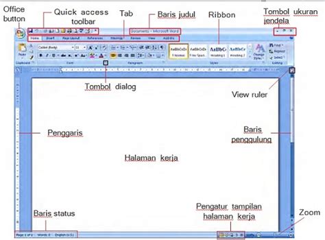 Mengenal Bagian Bagian Microsoft Word Dan Fungsinya Lengkap Bisa Riset