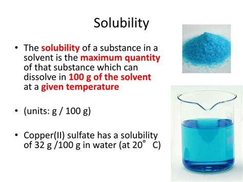 Ppt Solvent Solute Solutions And Solubility Powerpoint Presentation