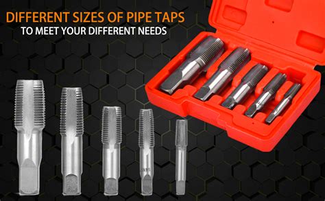 Npt Thread Forming Taps 5 Pieces 18 14 38 12