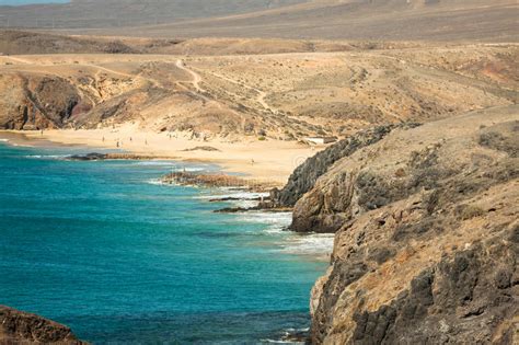 Lanzarote El Papagayo Playa Beach In Canary Islands Stock Image Image Of Scene Scenic