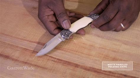 Folding Knives Of Garrett Wade Youtube
