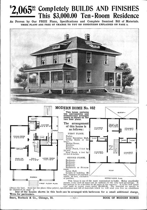 Sears Catalog ‘kit Homes From The Early 20th Century ~ Vintage Everyday