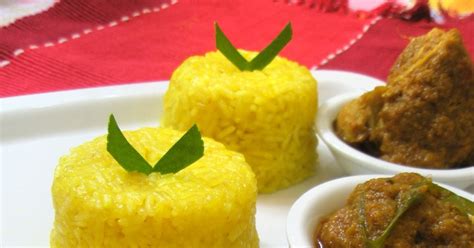 Resepi pulut kuning menu di hari raya bersamasaya. JURNAL RASA: Pulut Kuning dan Rendang Ayam