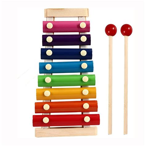 Seenda Xylophone For Kidscolor Scissor Wooden Xylophone Toy With Child