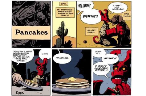 Celebrate National Pancake Day With Hellboy