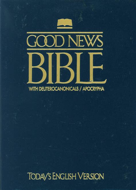 Good News Translation Good News Bible Compact Catholic Edition — Am