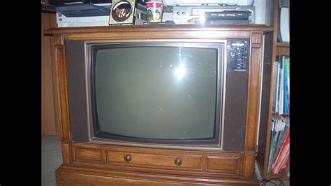 Magnavox Floor Console Tv From The S Youtube