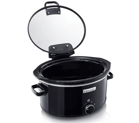 pot crock slow cooker dishwasher safe cookers currys lid glass appliances cooking customer kitchen