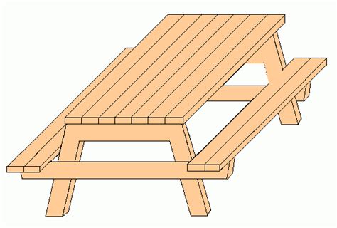 Free Plans For A Childs Picnic Table Free Shed Plans 12x20 Easy