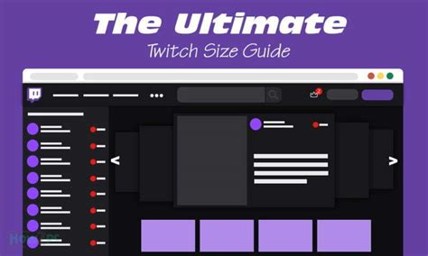 Twitch Graphics Size The Complete Guide 2021 Banner Emote Panel