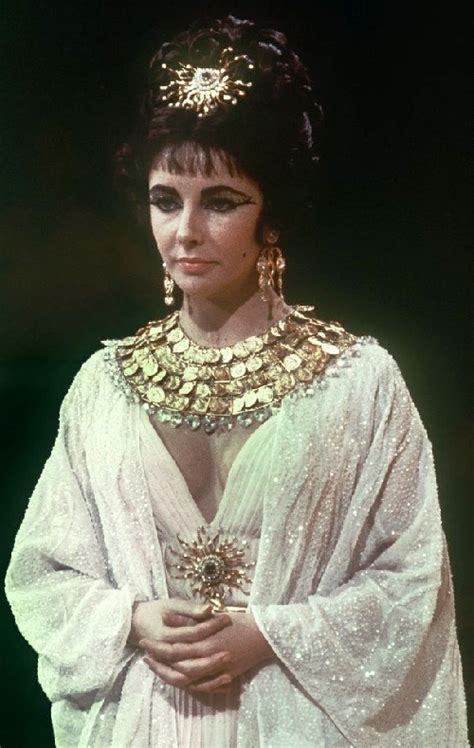 Elizabeth Taylor In 1963 Cleopatra Kaleidoscope Effect