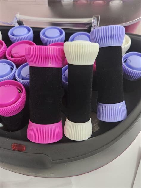 Remington H Rollers Ionic Velvet Hot Curlers Wax Core Pageant W
