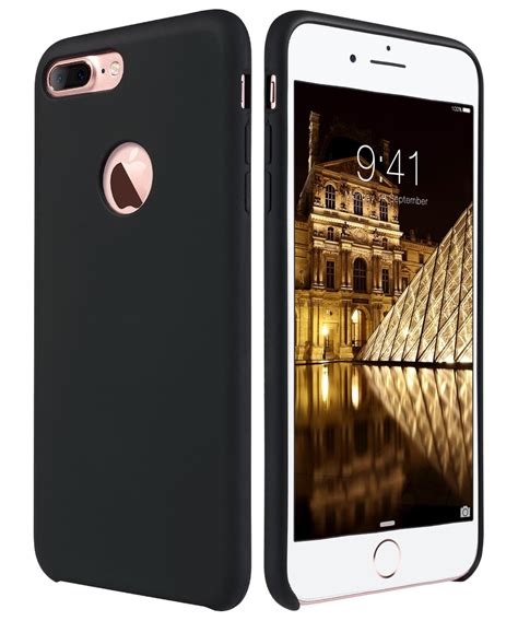 Iphone 7 Plus Case Ulak Liquid Silicone Gel Rubber Slim Fit Soft